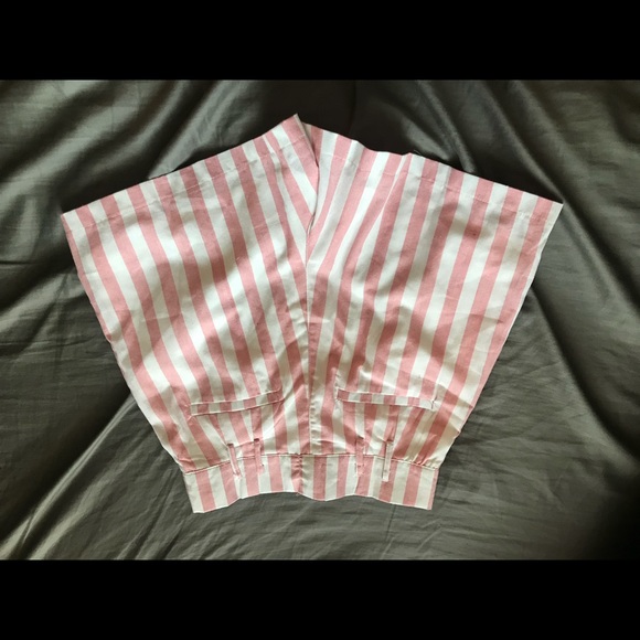 Light pink and white striped shorts! - Picture 4 of 4